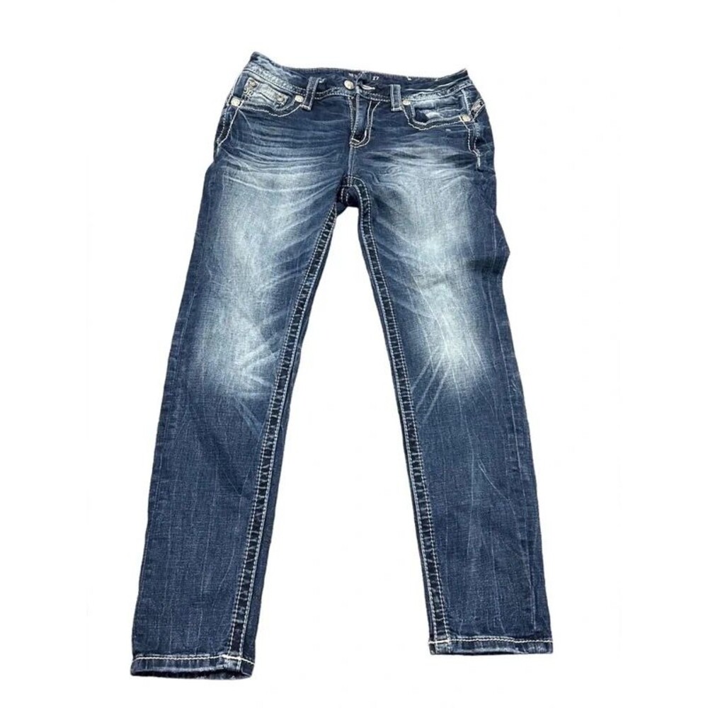 Miss Me Los Angeles Low-Rise Ankle Skinny Jeans - Size 27